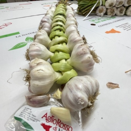 Treccia d'Aglio Rosso di Nubia